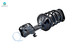 Pair of 2 Front Left - Right Quick Complete strut For 2003 - 2008 Pontiac Vibe