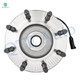 Front Wheel Hub Bearing Assembly For 2006-2008 Dodge RAM 1500 4WD 8 Stud Wheel