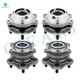 Set of 4 Front-Rear Wheel Bearing-Hub Assembly For 2013-2019 Nissan Pathfinder FWD Set of 4 Front-Rear Wheel Bearing-Hub Assembly For 2013-2019 Nissan Pathfinder FWD