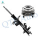 Front Right Suspension Strut Assembly-Wheel Hub Bearing Assembly For 2007-2012 Nissan Sentra L4