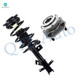 Front Left Quick Complete Strut-Coil Spring Assembly-Wheel Hub Bearing Assembly For 2007-2012 Nissan Sentra