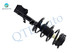 Front Left Quick Complete Strut-Coil Spring Assembly-Wheel Hub Bearing Assembly For 2007-2012 Nissan Sentra