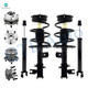 Set of 8 Front Quick Complete Strut-Coil Spring Assembly-Wheel Hub Bearing Assembly-Rear Shock Absorber-Wheel Hub Bearing Assembly For 2016-2018 Nissan Maxima Set of 8 Front Quick Complete Strut-Coil Spring Assembly-Wheel Hub Bearing Assembly-Rear Shock Absorber-Wheel Hub Bearing Assembly For 2016-2018 Nissan Maxima