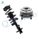 Front Right Quick Complete Strut-Coil Spring Assembly-Wheel Hub Bearing Assembly For 2007-2012 Nissan Sentra Front Right Quick Complete Strut-Coil Spring Assembly-Wheel Hub Bearing Assembly For 2007-2012 Nissan Sentra