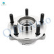 Set of 4 Front Suspension Strut Assembly-Wheel Hub Bearing Assembly For 2003-2007 Nissan Murano