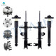 Set of 8 Front Suspension Strut Assembly-Wheel Hub Bearing Assembly-Rear Complete Shock Absorber Kit-Wheel Hub Bearing Assembly For 2015-2018 Nissan Murano