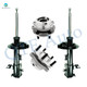 Set of 4 Front Suspension Strut Assembly-Wheel Hub Bearing Assembly For 2004-2009 Nissan Quest