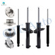 Set of 8 Front Suspension Strut Assembly-Wheel Hub Bearing Assembly-Rear Shock Absorber-Wheel Hub Bearing Assembly For 2012-2018 Volkswagen Jetta Set of 8 Front Suspension Strut Assembly-Wheel Hub Bearing Assembly-Rear Shock Absorber-Wheel Hub Bearing Assembly For 2012-2018 Volkswagen Jetta