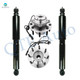 Set of 4 Front Shock Absorber-Wheel Hub Bearing Assembly For 2000-2004 Ford F-250 Super Duty Set of 4 Front Shock Absorber-Wheel Hub Bearing Assembly For 2000-2004 Ford F-250 Super Duty