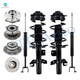 Set of 8 Front Quick Complete Strut-Coil Spring Assembly-Wheel Hub Bearing Assembly-Rear Shock Absorber-Wheel Hub Bearing Assembly For 2013-2016 Dodge Dart