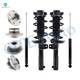 Set of 8 Front Quick Complete Strut-Coil Spring Assembly-Wheel Hub Bearing Assembly-Rear Shock Absorber-Wheel Hub Bearing Assembly For 2011-2014 Volkswagen Jetta Set of 8 Front Quick Complete Strut-Coil Spring Assembly-Wheel Hub Bearing Assembly-Rear Shock Absorber-Wheel Hub Bearing Assembly For 2011-2014 Volkswagen Jetta