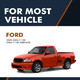 Front Shock Absorber-Wheel Hub Bearing Assembly For 2000-2003 Ford F-150 w/ 5 Stud High Performance Monotube Upgrade
