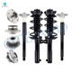 Set of 8 Front Quick Complete Strut-Coil Spring Assembly-Wheel Hub Bearing Assembly-Rear Complete Shock Absorber Kit-Wheel Hub Bearing Assembly For 2015-2018 Audi Q3 FWD Set of 8 Front Quick Complete Strut-Coil Spring Assembly-Wheel Hub Bearing Assembly-Rear Complete Shock Absorber Kit-Wheel Hub Bearing Assembly For 2015-2018 Audi Q3 FWD