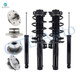 Set of 8 Front Quick Complete Strut-Coil Spring Assembly-Wheel Hub Bearing Assembly-Rear Shock Absorber-Wheel Hub Bearing Assembly For 2012-2017 Volkswagen Beetle Set of 8 Front Quick Complete Strut-Coil Spring Assembly-Wheel Hub Bearing Assembly-Rear Shock Absorber-Wheel Hub Bearing Assembly For 2012-2017 Volkswagen Beetle