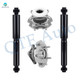 Set of 4 Rear Shock Absorber-Wheel Hub Bearing Assembly For 2006-2018 Toyota RAV4