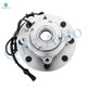 Front Shock Absorber-Wheel Hub Bearing Assembly For 2000-2004 Ford F-250 Super Duty RWD Monotube Performance Upgrade