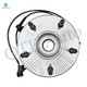 Set of 4 Front Steering Damper-Wheel Hub Bearing Assembly For 2000 2001 Dodge RAM 1500 4-Wheel ABS