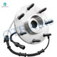 Front Shock Absorber-Wheel Hub Bearing Assembly For 2000-2003 Ford F-150 Monotube Performance Upgrade 4WD