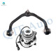Front Left Upper Control Arm Ball Joint-Wheel Hub Bearing Assembly For 1998-2000 Mazda B4000 Front Coil
