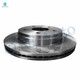 Set of 4 Front Drilled Slotted Brake Disc Rotors-Wheel Hub Bearing Assembly For 2019-2022 Ram 1500 Classic