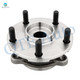 Set of 4 Front Drilled Slotted Brake Disc Rotors-Wheel Hub Bearing Assembly For 2006-2012 Toyota RAV4