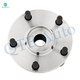 Set of 4 Front Drilled Slotted Brake Disc Rotors-Wheel Hub Bearing Assembly For 2006-2012 Toyota RAV4