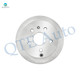 Set of 4 Rear 303mm Disc Brake Rotors-Wheel Hub Bearing Assembly For 2010-2017 Chevrolet Equinox