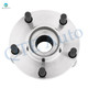 Set of 4 Front Drilled Slotted Brake Disc Rotors-Wheel Hub Bearing Assembly For  2009-2014 2016-2021 Nissan Maxima