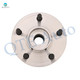 Set of 4 Front Disc Brake Rotors-Wheel Hub Bearing Assembly For 2006-2010 Jeep Commander