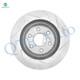 Set of 4 Front 324.8mm Drilled Slotted Disc Brake Rotors-Wheel Hub Bearing Assembly For 2007-2016 GMC Acadia