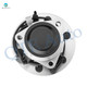 Set of 4 Front Drilled Slotted Brake Disc Rotors-Wheel Hub Bearing Assembly For 2000-2006 Chevrolet Suburban 1500 RWD