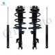 Front - Rear Quick Complete Strut-Shock For 2011-2012 Toyota Sienna 2.7L FWD
