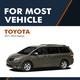 Front - Rear Quick Complete Strut-Shock For 2011-2012 Toyota Sienna 2.7L FWD