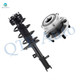 Front Right Quick Complete Strut-Coil Spring Assembly-Wheel Hub Bearing Assembly For 2011-2014 Chrysler 200