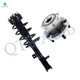 Front Right Quick Complete Strut-Coil Spring Assembly-Wheel Hub Bearing Assembly For 2011-2014 Chrysler 200