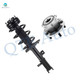 Front Left Quick Complete Strut-Coil Spring Assembly-Wheel Hub Bearing Assembly For 2008-2014 Dodge Avenger V6