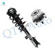 Front Left Quick Complete Strut-Coil Spring Assembly-Wheel Hub Bearing Assembly For 2007-2010 Chrysler Sebring FWD