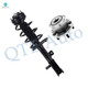 Front Left Quick Complete Strut-Coil Spring Assembly-Wheel Hub Bearing Assembly For 2007-2010 Chrysler Sebring FWD