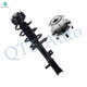 Front Left Quick Complete Strut-Coil Spring Assembly-Wheel Hub Bearing Assembly For 2007-2010 Chrysler Sebring FWD