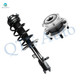 Front Right Quick Complete Strut-Coil Spring Assembly-Wheel Hub Bearing Assembly For 2008-2010 Chrysler Sebring V6 L4