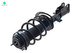 Set of 8 Front-Rear Quick Complete Strut-Coil Spring Assembly-Wheel Hub Bearing Assembly For 2008-2010 Dodge Avenger V6 L4