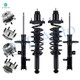 Set of 8 Front Suspension Strut Assembly-Wheel Hub Bearing Assembly-Rear Quick Complete Strut-Coil Spring Assembly-Wheel Hub Bearing Assembly For 2011-2014 Chrysler 200