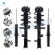 Set of 8 Front Quick Complete Strut-Coil Spring Assembly-Wheel Hub Bearing Assembly-Rear Suspension Strut Assembly-Wheel Hub Bearing Assembly For 2011-2014 Dodge Avenger V6 L4