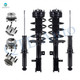 Set of 8 Front Quick Complete Strut-Coil Spring Assembly-Wheel Hub Bearing Assembly-Rear Suspension Strut Assembly-Wheel Hub Bearing Assembly For 2009 2010 Chrysler Sebring