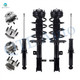 Set of 8 Front Quick Complete Strut-Coil Spring Assembly-Wheel Hub Bearing Assembly-Rear Suspension Strut Assembly-Wheel Hub Bearing Assembly For 2008-2010 Dodge Avenger