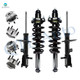 Set of 8 Front Suspension Strut Assembly-Wheel Hub Bearing Assembly-Rear Quick Complete Strut-Coil Spring Assembly-Wheel Hub Bearing Assembly For 2008-2010 Chrysler Sebring Convertible