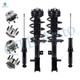 Set of 8 Front Quick Complete Strut-Coil Spring Assembly-Wheel Hub Bearing Assembly-Rear Suspension Strut Assembly-Wheel Hub Bearing Assembly For 2007-2010 Chrysler Sebring