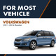 Front Right Quick Complete Strut-Coil Spring Assembly-Wheel Hub Bearing Assembly For 2011-2014 Volkswagen Routan