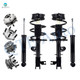 Set of 8 Front Quick Complete Strut-Coil Spring Assembly-Wheel Hub Bearing Assembly-Rear Shock Absorber-Wheel Hub Bearing Assembly For 2013 Infiniti JX35
