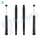 Set of 4 Front Steering Damper-Rear Shock Absorber For 1994-2002 Dodge RAM 3500